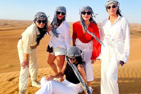 Private Morning Desert Safari Dubai with Dune Bashing & Sandboard