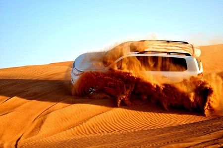 Dubai Desert Safari with BBQ Dinner in red sand