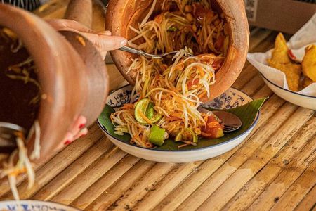 Cooking Class by Samui Native Instructor Geng and O Family