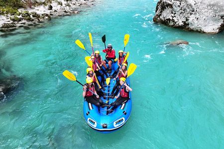 Rafting on Soca River