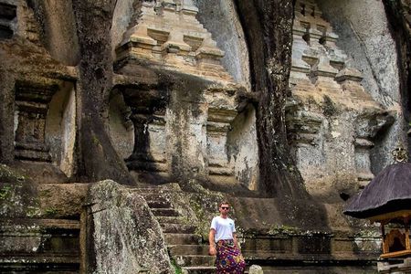 Bali Temple Tirta Empul, Gunung kawi, Elephant Cave with Terrace