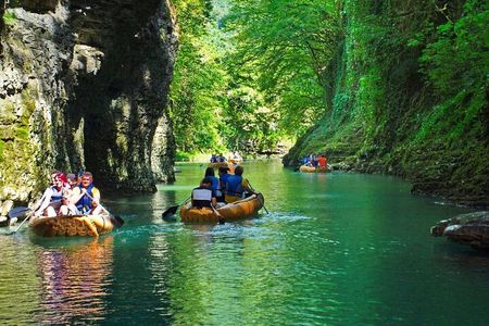 Martvili Canyon & Prometheus Caves Private Day Tour from Tbilisi