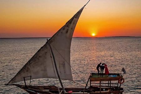 Zanzibar Dhow Evening Sunset Cruise Tour at Nungwi&Kendwa Beach