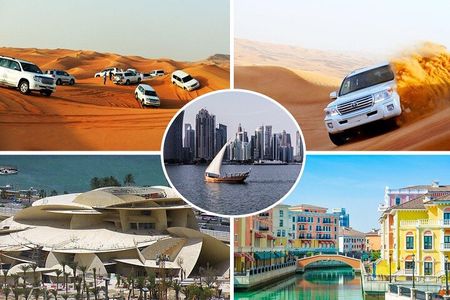 Private Full Day Guided West of Qatar Tour and Desert Safari