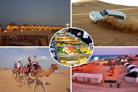 Overnight Private Desert Safari with Buffet Dinner and Camel Ride