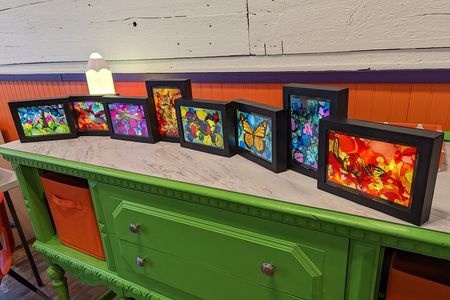 Alcohol Ink Light Boxes