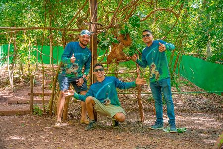 Roatan Private Excursion and Monkey Sloth Sanctuary 