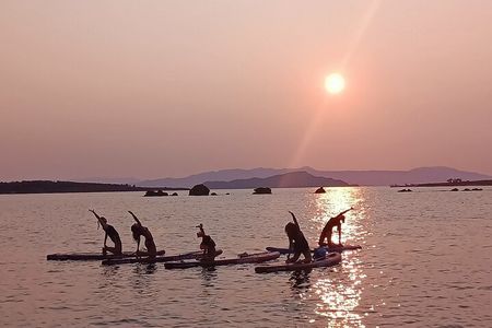 Stand up Paddle Pilates in Chania 