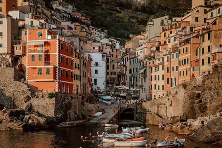 From La Spezia: The Sunset Cinque Terre Boat Tour with Aperitivo