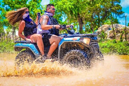 Buggy Punta Cana, Polaris, ATV, CanAm Macao beach and Cave