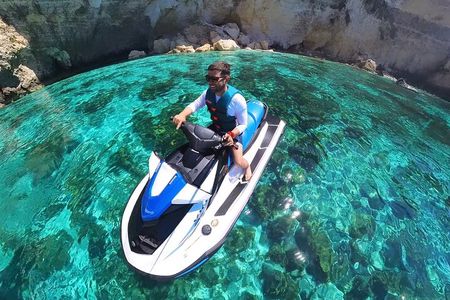 Malta Blue Lagoon Jet Ski Safari Tour, No Licence Needed