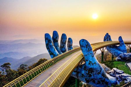 Ba Na Hills & Golden Bridge with Fantasy Park Tour-Optional Lunch