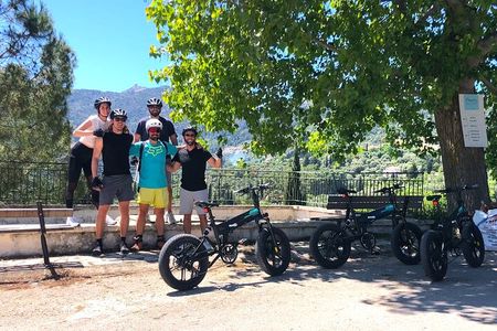 Lefkada: Mountain Gems Electric Fat Bicycle Tour & Tasting