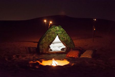 Overnight Desert Escape and Ballooning