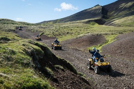 Twin Peaks ATV Iceland Adventure from Reykjavik