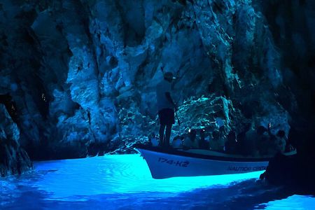 Blue Cave, Hvar, Vis and Blue Lagoon full day trip from Split