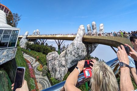 Chan May Port : Private tour to Golden Hand Bridge - Ba Na Hills