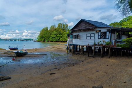 Pulau Ubin. Last Village in Singapore