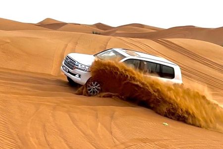 Dubai Evening Desert Safari With BBQ & Camel Ride