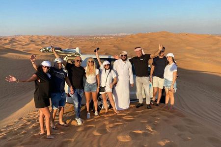 Dubai Red Desert Safari sharing basis with Camel, Shows & Dinner 
