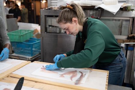 Fish Cutting workshop in Kyoto Japan