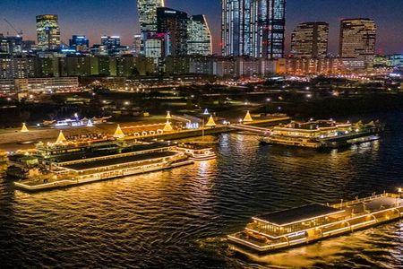Seoul Night Tour with Han River Cruise and Gyeongbokgung Palace
