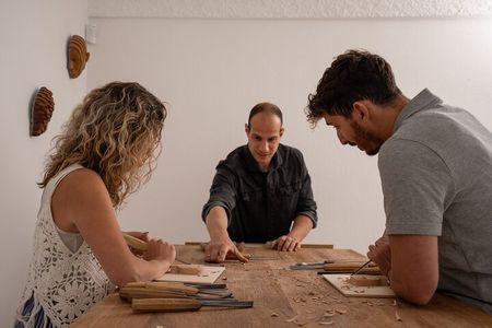 Woodcarving Workshop in Santorini