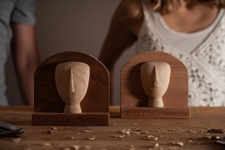 Wood Carving Workshop in Santorini Number 2