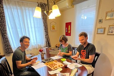Let's make Wagashi at private home in Yokohama, suburban Tokyo
