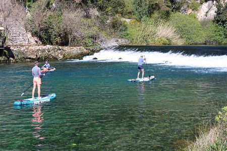 Paddleboarding on River Ombla