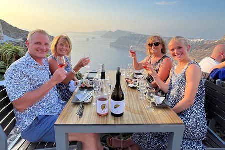 Wine Tasting and Traditional Feast at Greek Taverna in Pyrgos!
