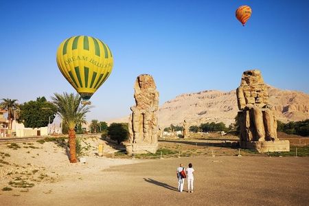 Backge hot air ballon & Private Luxor East & West Banks Day tour with Lunch