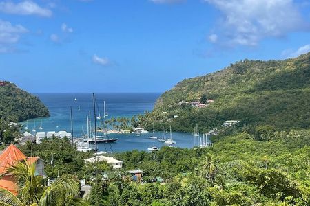 St Lucia Billy Goat Trail Hike in Marigot Bay Saint Lucia