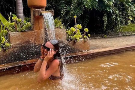 Private Hot Springs In The Andes Mountains