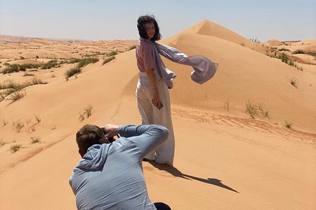 Private Full Day Tour to Wahiba Sands Desert and Wadi Hawer