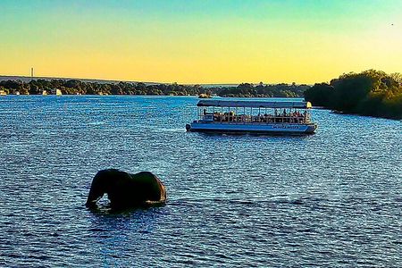 Victoria Falls Zambezi River with Sunrise Breakfast River Cruise