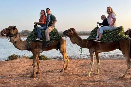 Camel Ride in Agadir at Sunset and Barbecue with Couscous