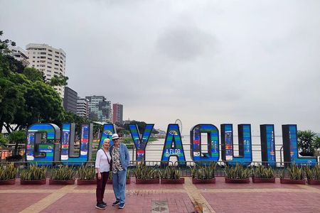 Walking through the City of Guayaquil