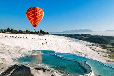 From Antalya: Pamukkale Day Trip w/Optional Balloon Flight