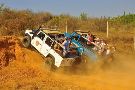Green Canyon: Side Jeep Safari with Lunch & Waterfall & Boat Trip