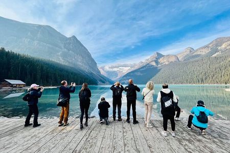 From Banff: Lake Louise, Lake Minnewanka, and Johnston Canyon