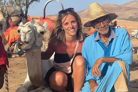 Agafay Desert Overnight:Camel Ride, Dinner Show & Basic Camp Stay