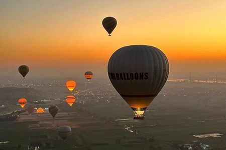 Sunrise First Basket Balloon Ride Over Luxor with Pickup