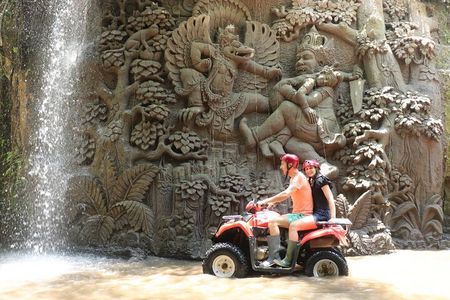 Ubud ATV Quad Bike and Snorkeling at Blue Lagoon Beach