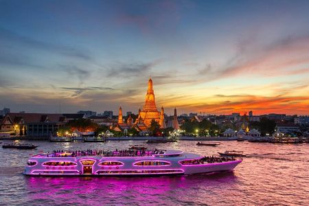 Grand Pearl Dinner Cruise on Bangkok River (with Hotel transfers)
