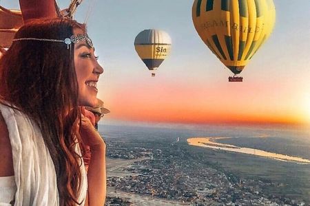 Luxury Balloon Ride in Luxor with Hotels Pickup