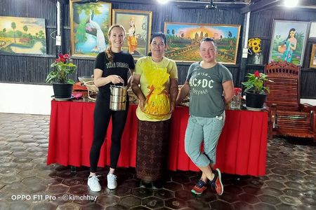 Cambodian Cooking Class and Oxcart Ride with Local Village Tour