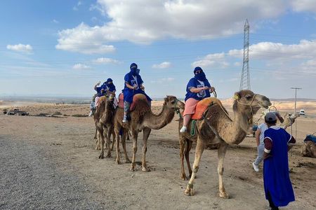 Agafay Desert, Lalla Takerkoust Lake & Atlas Mountains with Lunch