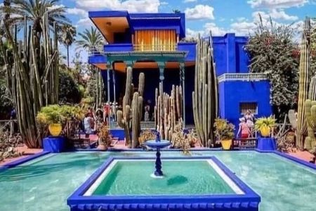  Majorelle Garden, St Laurent and Berber Museum Round Trip Ticket