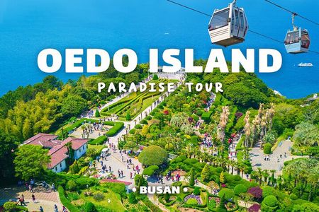 Enchanting Oedo Island Day Tour from Busan with Windy Hill